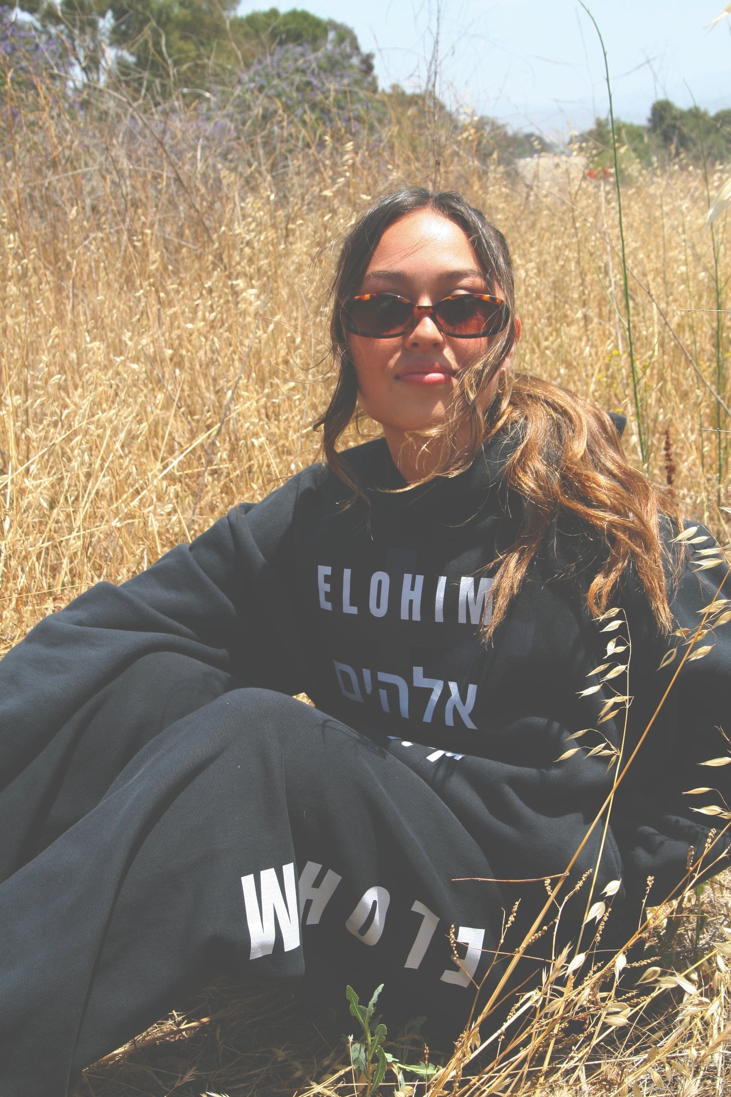 Garment Dye Plush Fleece Hooded Pullover Sweatshirt