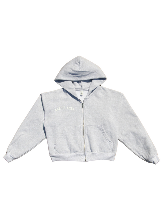 Eternal Domain Cropped Zip up